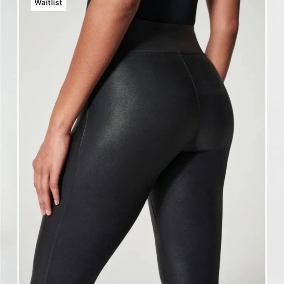 Spanx faux leather leggings - Picture 3 of 4